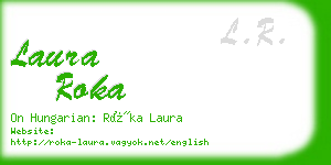 laura roka business card